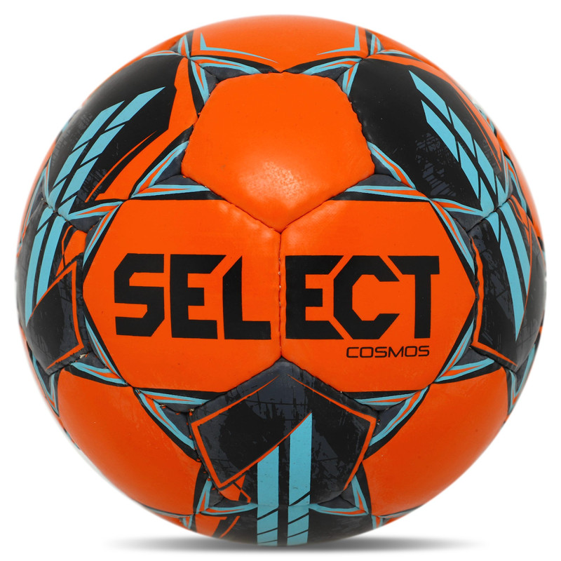 М'яч футбольний SELECT COSMOS V23 COSMOS-5OR №5 помаранчевий-блакитний
