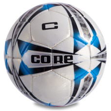 М'яч футбольний CORE CRYSTAL 5 STAR CR-008 №5 PU білий-синій