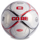 М'яч футбольний HYBRID CORE STRAP CR-014 №5 PU білий-бордовий-чорний