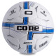 М'яч футзальний CORE ATTACK Grain CRF-042 №4 PU білий-синій