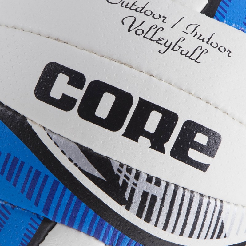 М'яч волейбольний Composite Leather CORE CRV-037 №5 білий-синій