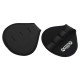 Накладки атлетичні нековзкі Грипад GRIPAD WorkOut HAND PROTECTION EZOUS D-01 чорний