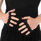 Накладки атлетичні нековзкі Грипад GRIPAD WorkOut HAND PROTECTION EZOUS D-01 чорний