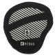 Накладки атлетичні нековзкі Грипад GRIPAD WorkOut ROUND HAND PROTECTION EZOUS D-02 чорний
