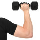 Накладки атлетичні нековзкі Грипад GRIPAD WorkOut ROUND HAND PROTECTION EZOUS D-02 чорний