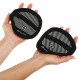 Накладки атлетичні нековзкі Грипад GRIPAD WorkOut ROUND HAND PROTECTION EZOUS D-02 чорний