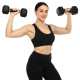 Накладки атлетичні нековзкі Грипад GRIPAD WorkOut ROUND HAND PROTECTION EZOUS D-02 чорний