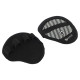 Накладки атлетичні нековзкі Грипад GRIPAD WorkOut ROUND HAND PROTECTION EZOUS D-02 чорний