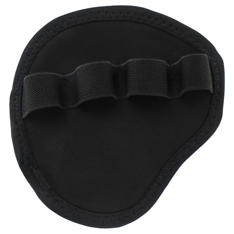 Накладки атлетичні нековзкі Грипад GRIPAD WorkOut ROUND HAND PROTECTION EZOUS D-02 чорний