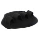 Накладки атлетичні нековзкі Грипад GRIPAD WorkOut ROUND HAND PROTECTION EZOUS D-02 чорний