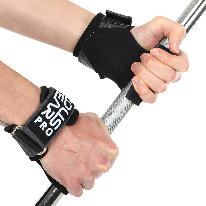 Накладки для підтягування та тяги GRIPPS CRESCENT EZOUS D-05 2шт чорний