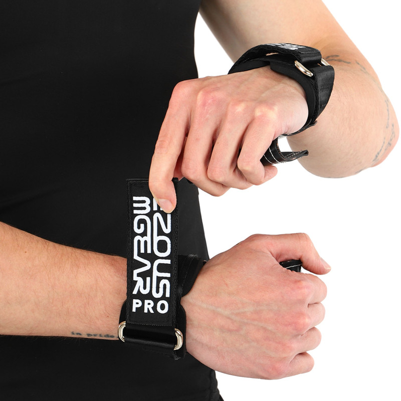 Накладки для підтягування та тяги GRIPPS XTREME EZOUS D-07 2шт чорний