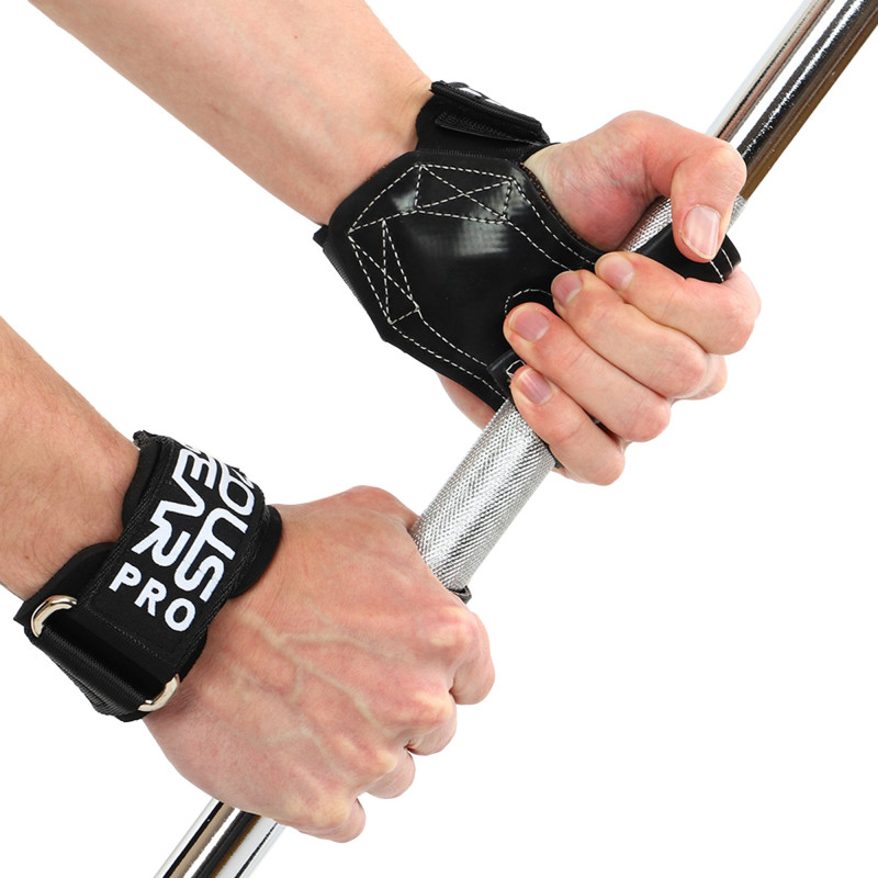 Накладки для підтягування та тяги GRIPPS XTREME EZOUS D-07 2шт чорний