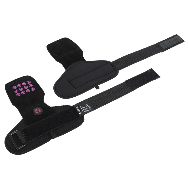 Накладки для підтягування та тяги POWER GRASP EZOUS D-13 2шт чорний-фіолетовий