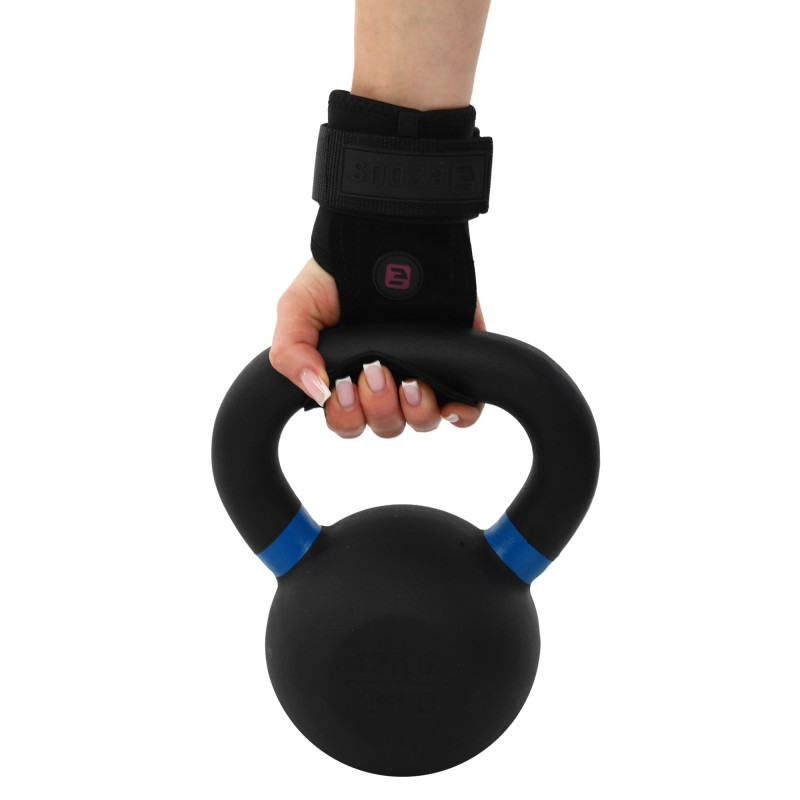 Накладки для підтягування та тяги POWER GRASP EZOUS D-13 2шт чорний-фіолетовий