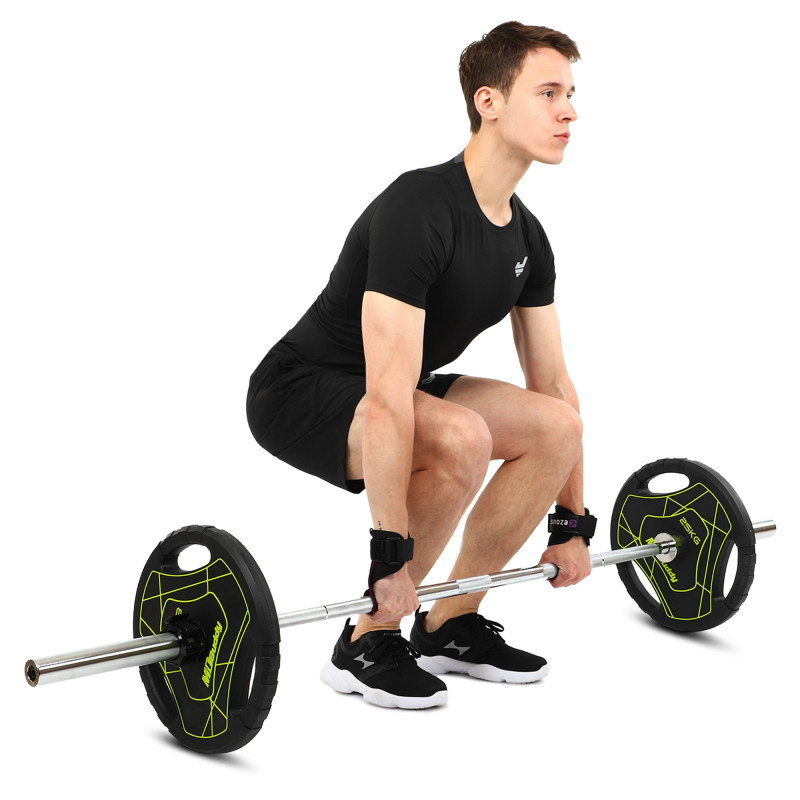 Накладки для підтягування та тяги POWER GRASP PRO EZOUS D-16 2шт чорний-фіолетовий