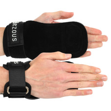 Накладки для підтягування та тяги HAND GRIP THICKER LAYERS EZOUS D-17 2шт чорний