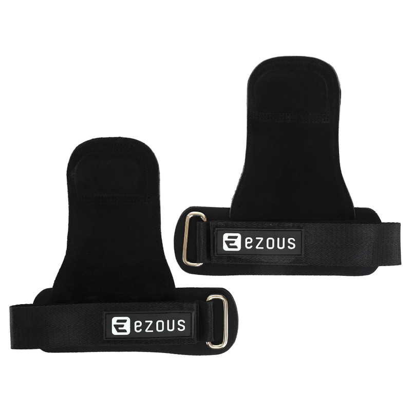 Накладки для підтягування та тяги HAND GRIP THICKER LAYERS EZOUS D-17 2шт чорний