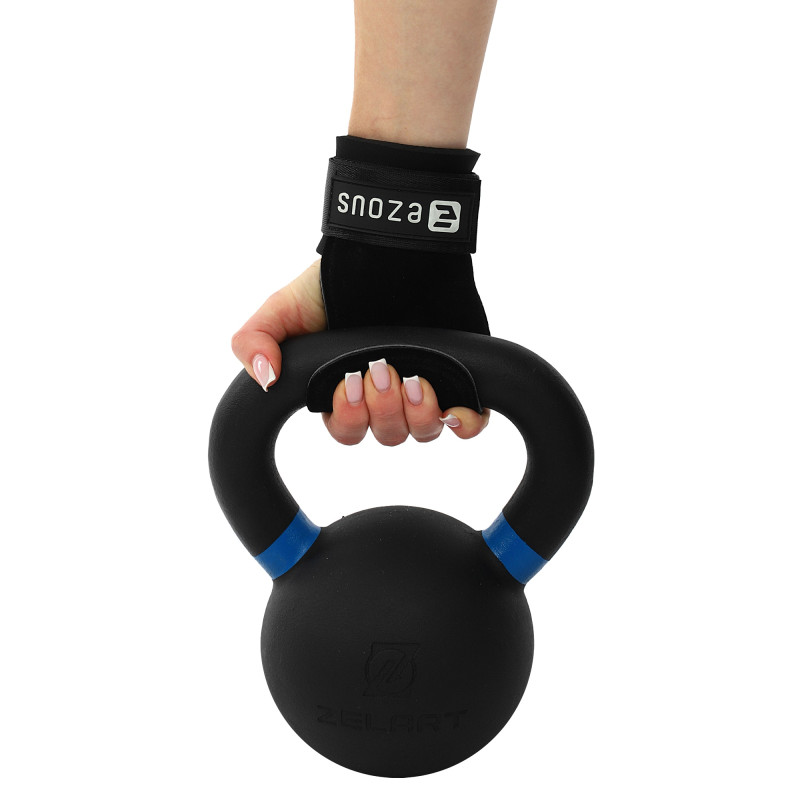 Накладки для підтягування та тяги HAND GRIP THICKER LAYERS EZOUS D-17 2шт чорний