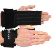 Накладки для підтягування та тяги ANTI SLIP HAND GRIP EZOUS D-18 2шт чорний