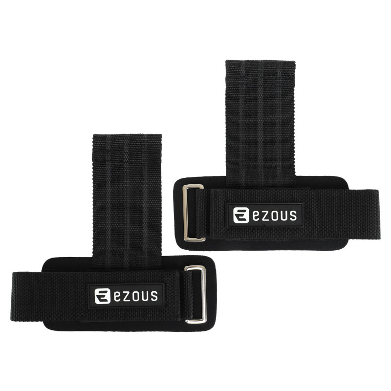 Накладки для підтягування та тяги ANTI SLIP HAND GRIP EZOUS D-18 2шт чорний