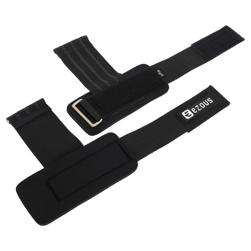Накладки для підтягування та тяги ANTI SLIP HAND GRIP EZOUS D-18 2шт чорний