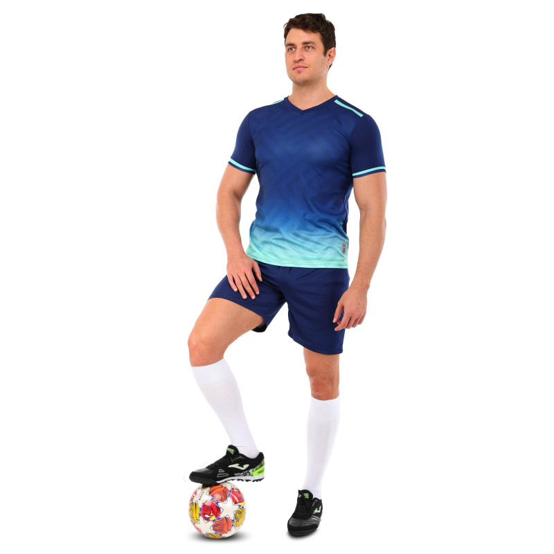 Форма футбольна комплект футболка та шорти LIDONG D8853 4XS-2XL кольори в асортименті