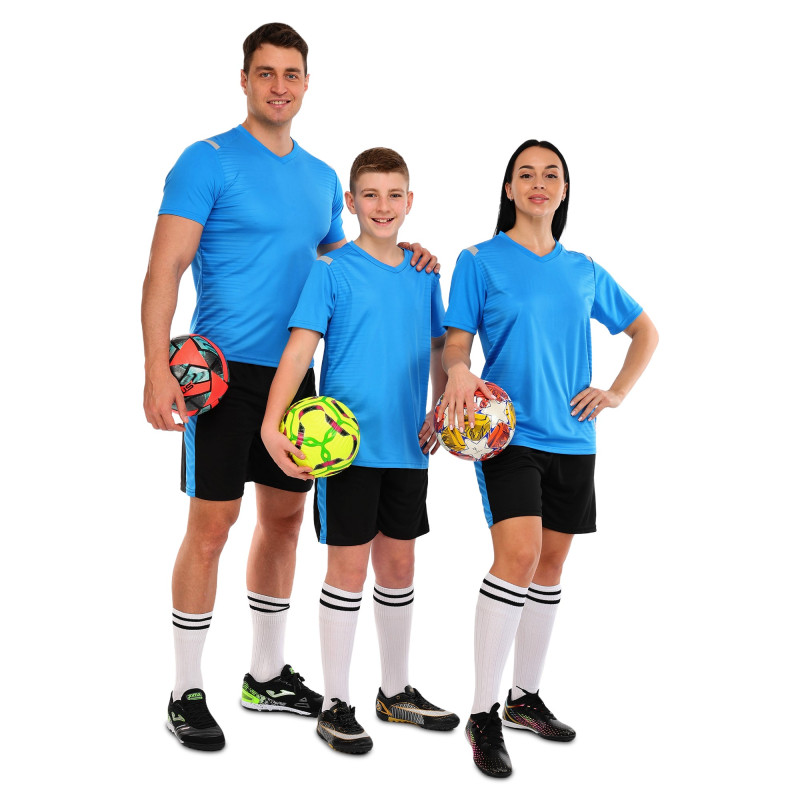 Форма футбольна комплект футболка та шорти LIDONG D8865 4XS-2XL кольори в асортименті