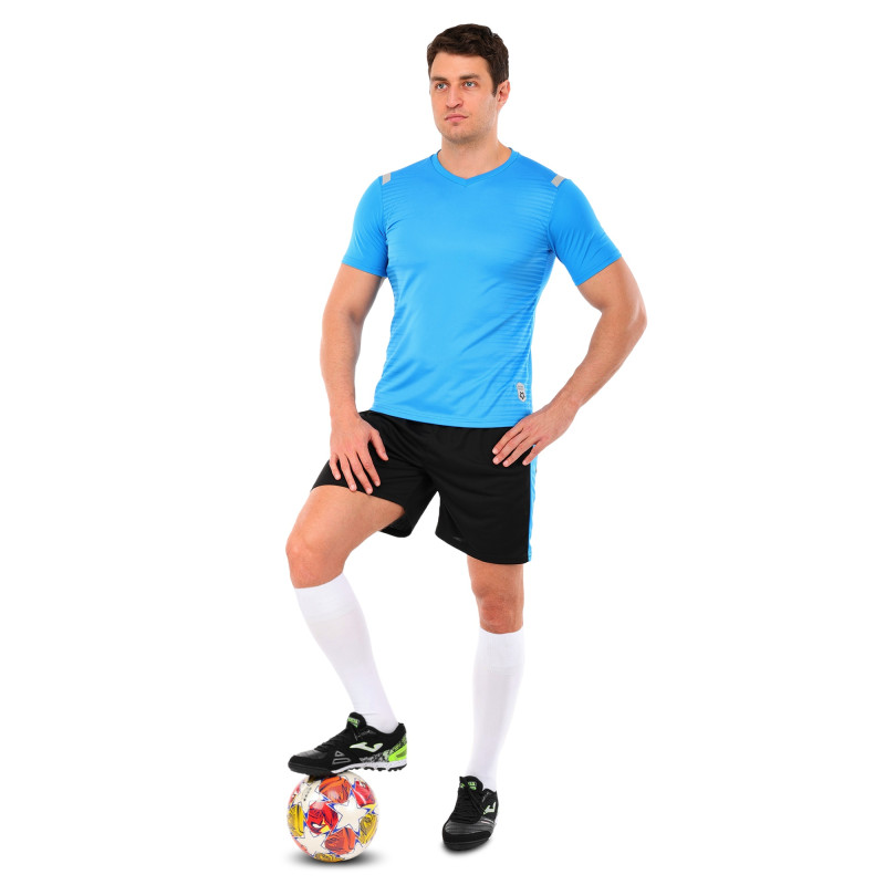 Форма футбольна комплект футболка та шорти LIDONG D8865 4XS-2XL кольори в асортименті