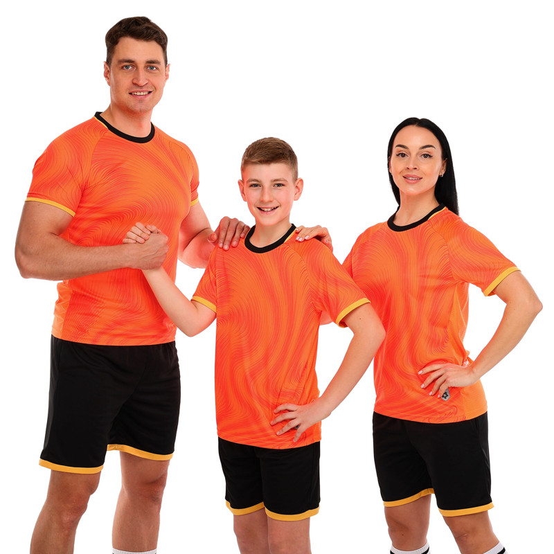 Форма футбольна комплект футболка та шорти LIDONG D8866 4XS-2XL кольори в асортименті