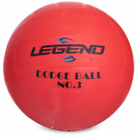 М'яч гумовий Dodgeball для гри у вишибалу Zelart DB-3284 №3 кольори в асортименті