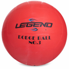 М'яч гумовий Dodgeball для гри у вишибалу Zelart DB-3284 №3 кольори в асортименті