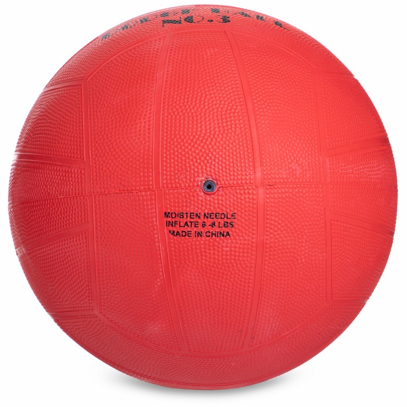 М'яч гумовий Dodgeball для гри у вишибалу Zelart DB-3284 №3 кольори в асортименті