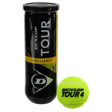 М'ячі для великого тенісу DUNLOP TOUR BRILLIANCE DL601326 3шт салатовий