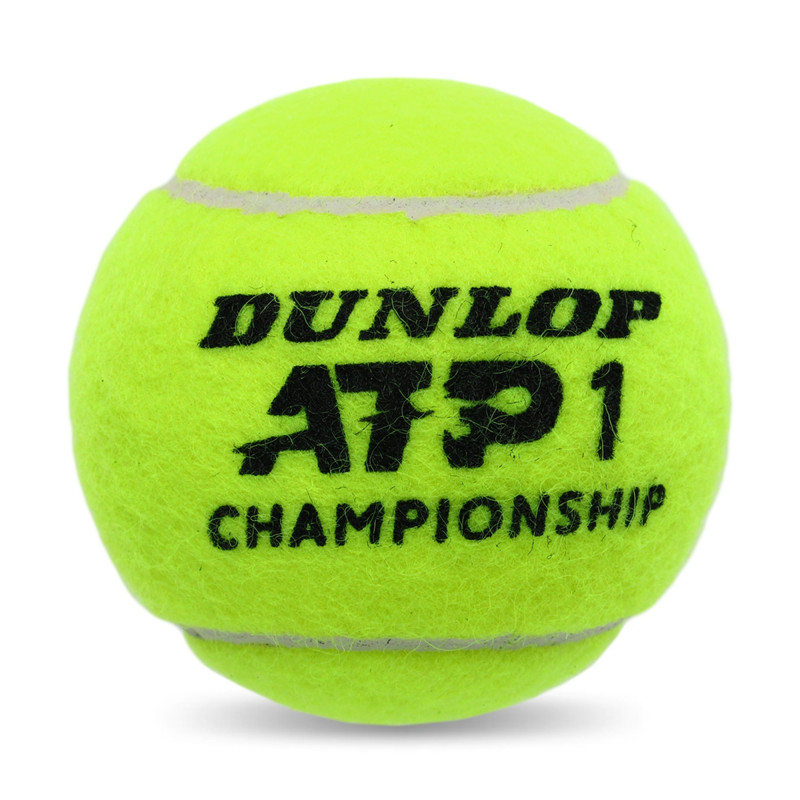 М'ячі для великого тенісу DUNLOP ATP CHAMPIONSHI DL601332 3шт салатовий