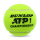 М'ячі для великого тенісу DUNLOP ATP CHAMPIONSHI DL601332 3шт салатовий
