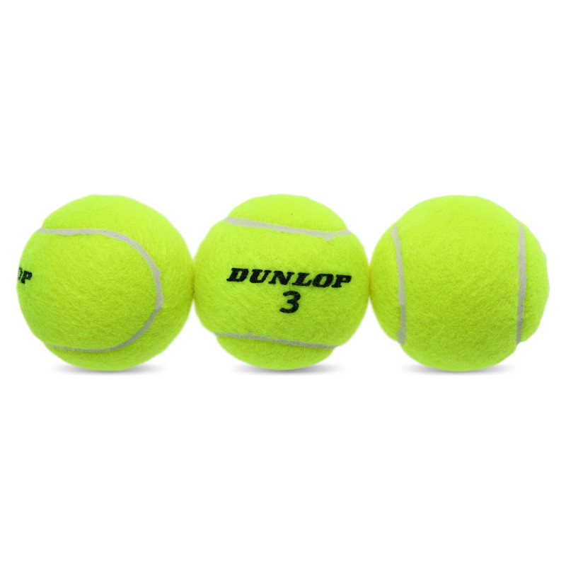 М'ячі для великого тенісу DUNLOP CLUB AC DL601334 3шт салатовий