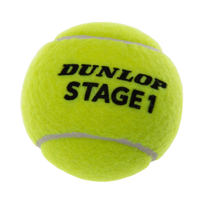 М'ячі для великого тенісу DUNLOP STAGE 1 GREEN DL601338 3шт салатовий