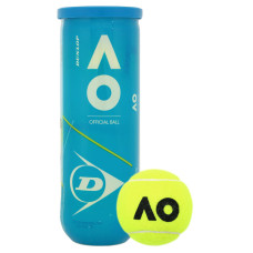 М'ячі для великого тенісу DUNLOP AUSTRALIAN OPEN DL601354 3 шт салатовий