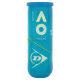М'ячі для великого тенісу DUNLOP AUSTRALIAN OPEN DL601354 3 шт салатовий