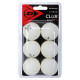 Набір м'ячів для настільного тенісу DUNLOP DL679345 CLUB CHAMP 6шт білий