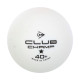 Набір м'ячів для настільного тенісу DUNLOP DL679345 CLUB CHAMP 6шт білий