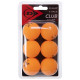 Набір м'ячів для настільного тенісу DUNLOP CLUB CHAMP 40+ DL679350 6шт помаранчевий