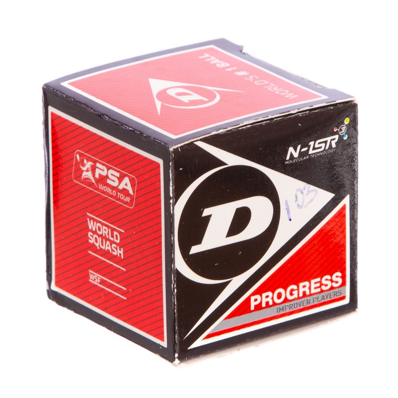 М'яч для сквошу DUNLOP PROGRESS DL700103 1шт чорний