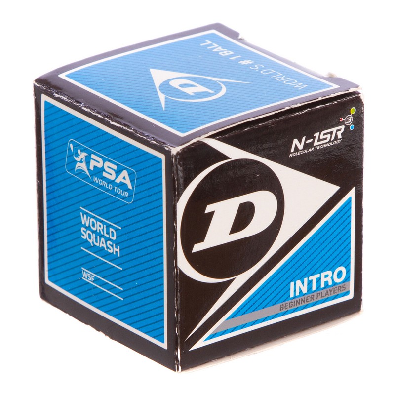 М'яч для сквошу DUNLOP INTERO DL700105 чорний 1шт чорний