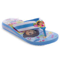 В'єтнамки дитячі для дівчаток KITO Dora DR-4605-D-B розмір 30-35 блакитний