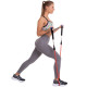 Еспандер багатофункціональний для фітнесу 9 джгутів Resistance Band Zelart DT-1002 у чохлі різнокольоровий
