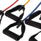 Еспандер багатофункціональний для фітнесу 5 джгутів Resistance Band Zelart ET-500 в чехле різнокольоровий