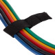 Еспандер багатофункціональний для фітнесу 5 джгутів Resistance Band Zelart ET-501 у чохлі різнокольоровий