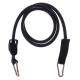 Еспандер багатофункціональний для фітнесу 5 джгутів Resistance Band Zelart ET-501 у чохлі різнокольоровий